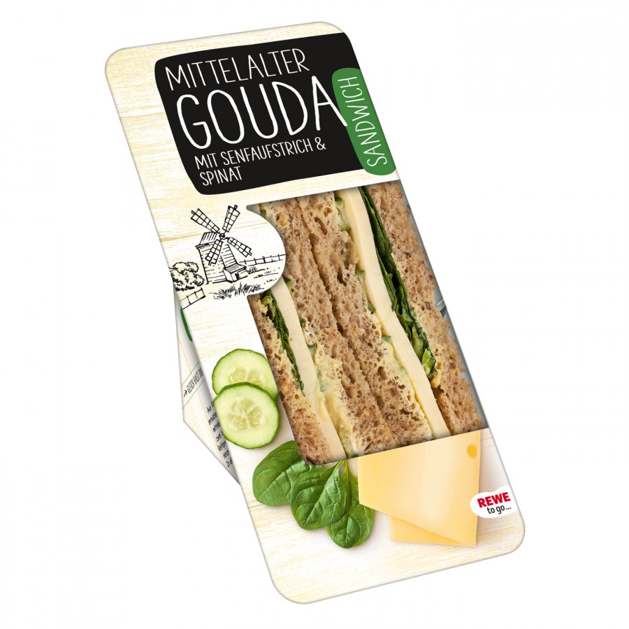 rewe2go Sandwich Gouda